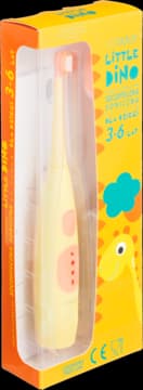 Little Dino szczoteczka soniczna dla dzieci 3-6 lat, żółta