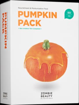 Pumpkin Pack zestaw maseczek do twarzy z ekstraktem z dyni, odżywczo-nawilżających