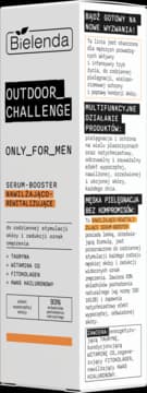 Outdoor_Challenge Only For Men serum-booster, nawilżająco-rewitalizujące