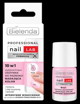 Professional Nail Lab odżywka do paznokci, nadająca kolor, intensywne wzmocnienie