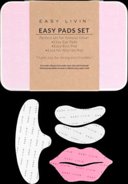 Easy Pads zestaw wielorazowych masek do twarzy, silikonowe
