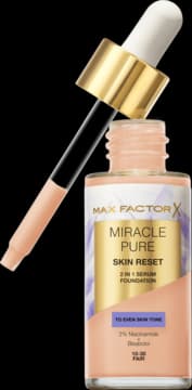 Miracle Pure 2In1 Skin Reset Serum Foundation 10-30 Fair