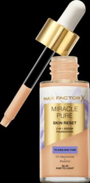 Miracle Pure 2In1 Skin Reset Serum Foundation 30-40 Fair To