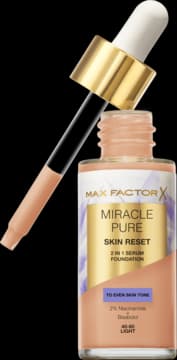 Miracle Pure 2In1 Skin Reset Serum Foundation 40-60 Light