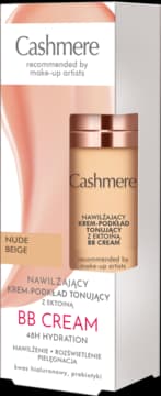 BB Cream krem-podkład do twarzy z ektoiną, tonująco-nawilżający, Nude Beige