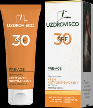 Pre-Age krem do twarzy, peptydowy, antyoksydacyjny, SPF 30