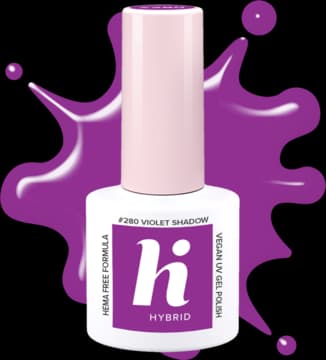 lakier hybrydowy, #280 Violet Shadow