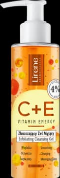 C+E Vitamin Energy żel do mycia twarzy, złuszczający