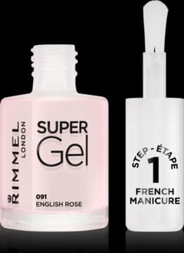 Super Gel French Manicure lakier do paznokci, nr 091 English Rose