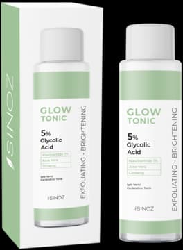 Glow tonik do twarzy, z 5% kwasem glikolowym, rozświetlający