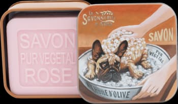 mydło perfumowane w puszce, Róża, Psy, różne wzory