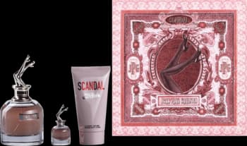 Scandal zestaw dla kobiet, woda perfumowana + woda perfumowana + balsam do ciała