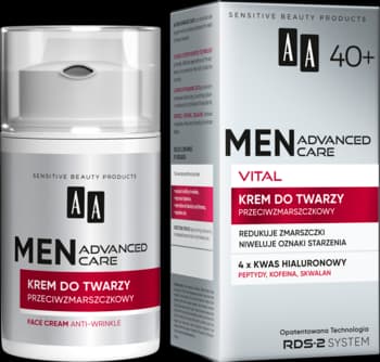 Advanced Care Vital krem do twarzy przeciwzmarszczkowy, 40+