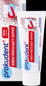 krem mocujący do protez zębowych, o smaku neutralnym