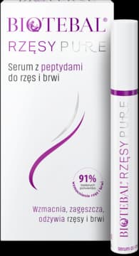 Rzęsy Pure serum do brwi i rzęs, z peptydami
