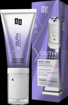 Youth Supreme serum do twarzy, regeneracyjne, na noc