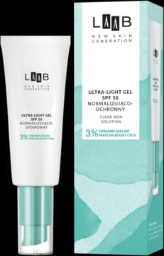 LAAB Clear Skin Solution żel do twarzy, normalizująco-ochronny, SPF 50