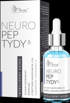 Neuropeptydy Intelligent Aging serum do twarzy z peptydem miedziowym, na dzień i na noc