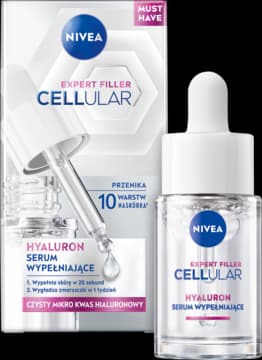 Cellular Expert Filler serum do twarzy, wypełniające, Kwas Hialuronowy