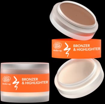 Duo bronzer & highlighter, 02 Warm