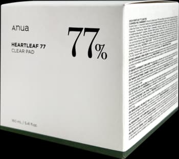Heartleaf 77% płatki do twarzy, tonizujące, oczyszczające