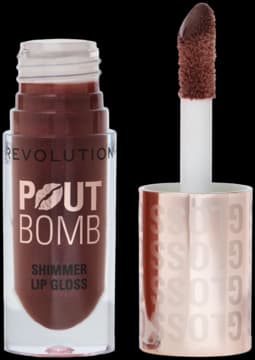 Pout Bomb Shimmer Gloss Chocolate Sparkle