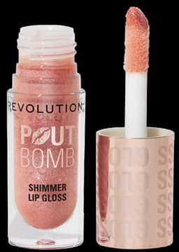 Pout Bomb Shimmer błyszczyk do ust, Glimmer Nude