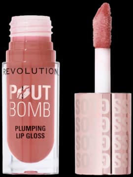 Pout Bomb Plumping błyszczyk do ust z efektem powiększenia, Doll Warm Nude
