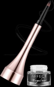 Simple Lines eyeliner w żelu, wodoodporny, Black