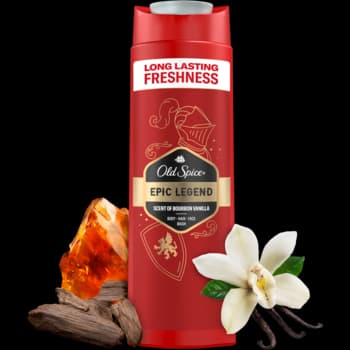 Epic Legend żel pod prysznic dla mężczyzn, 3w1, Bourbon Vanilla