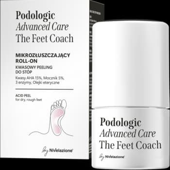 Advanced Care peeling do stóp, mikrozłuszczający Roll-On, kwasowy