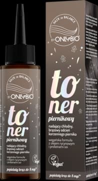 toner do włosów, Piernikowy