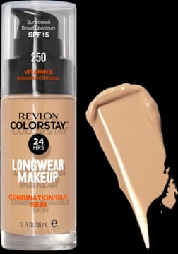 ColorStay podkład do twarzy, cera mieszana i tłusta, SPF 15, nr 250 Fresh Beige