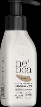 maska do włosów, koloryzująca, 2w1, Blond
