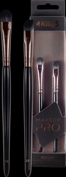 MakeUp PRO zestaw pędzli do makijażu oczu i brwi