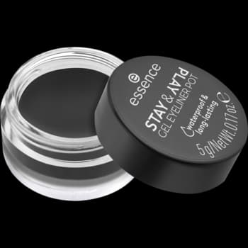 Stay & Play eyeliner w żelu, wodoodporny, nr 01 Black