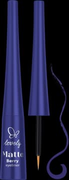Matte Berry eyeliner, matowy, Granatowy