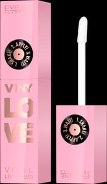 Vinylove pomadka do ust, winylowa, nr 01 Pinky