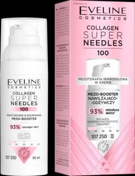 Collagen Super Needles 100 mezo-booster do twarzy, nawilżająco-odżywczy