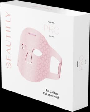 Aura Glam PRO maska do fototerapii, LED