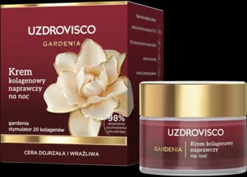 Gardenia krem do twarzy, kolagenowy, naprawczy, na noc