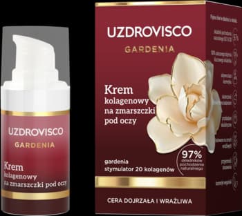 Gardenia krem pod oczy, przeciwzmarszczkowy, kolagenowy