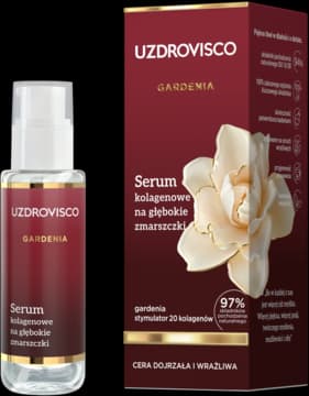 Gardenia serum do twarzy, kolagenowe, na głębokie zmarszczki