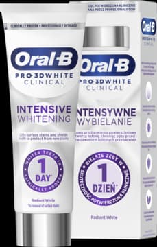 Pro 3D White pasta do zębów, wybielająca, Radiant White