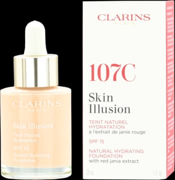 Skin Illusion Natural Hydrating Foundation podkład w płynie o działaniu nawilżającym 107 Beige