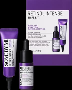 Retinol Intense zestaw kosmetyków do twarzy, serum do twarzy + krem pod oczy
