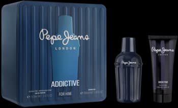 Addictive zestaw dla mężczyzn, woda toaletowa + żel pod prysznic