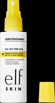Skin Suntouchable spray utrwalający makijaż, przeciwsłoneczny, SPF 30