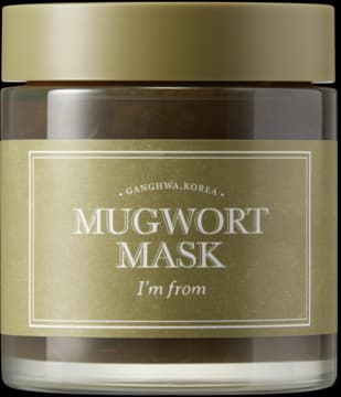 Mugwort maska do twarzy, kojąca i detoksykująca, z bylicą