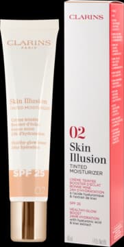 Skin Illusion tint do twarzy, SPF 25, nr 02